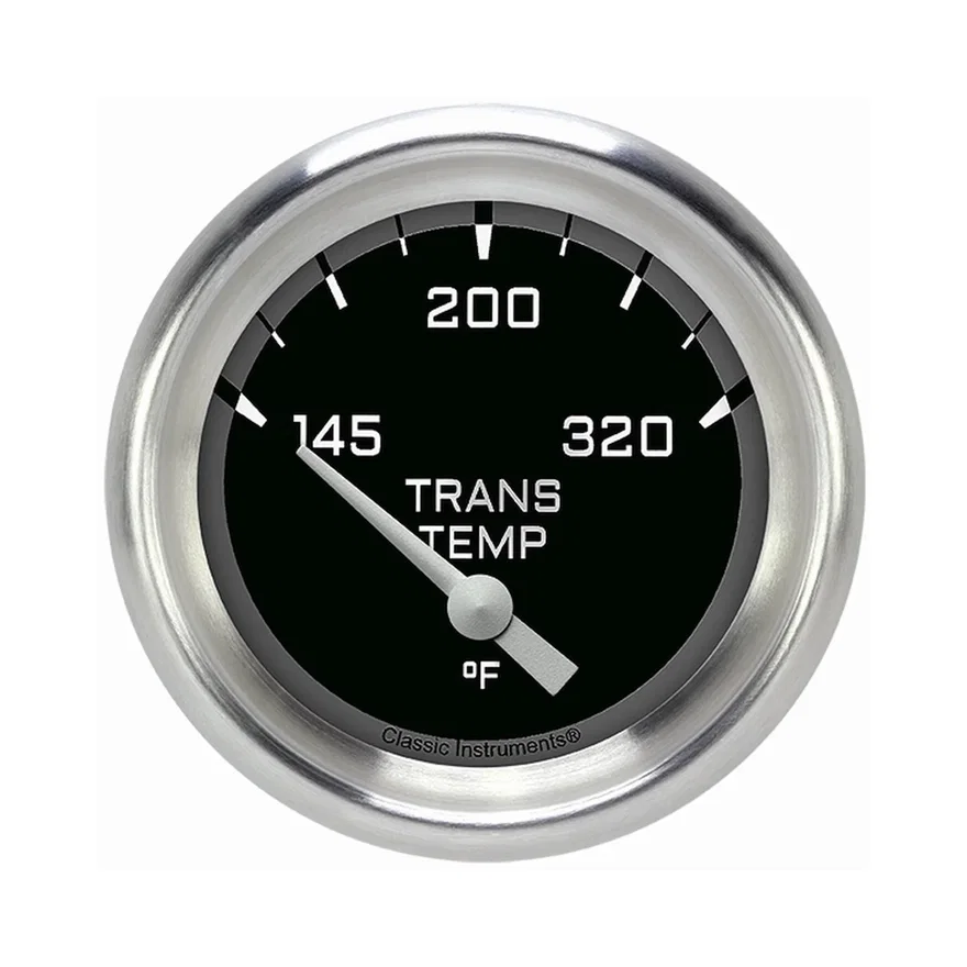 Autocross Gray 2-5/8" Transmission Temperature Gauge