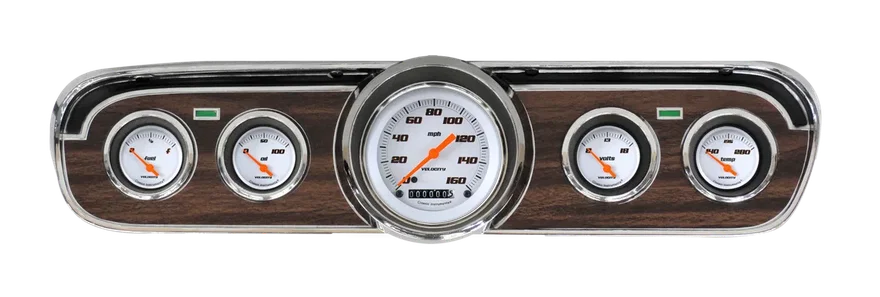Velocity Series White 1965-66 Mustang Package