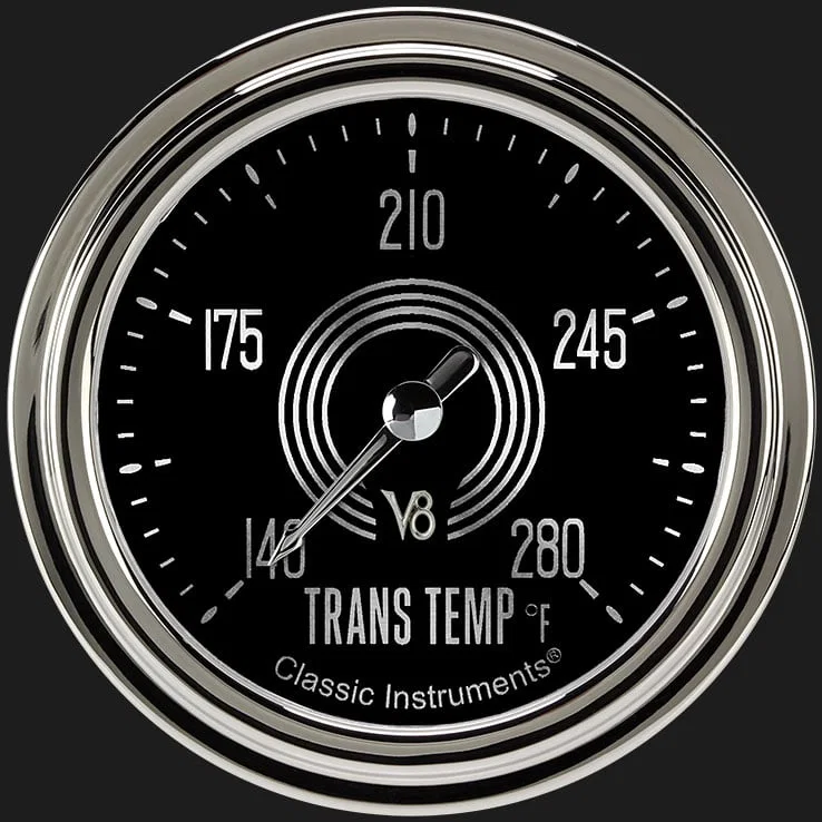 V8 Speedster 2-5/8" Transmission Temperature Gauge