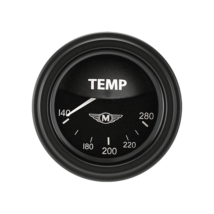 Moal Bomber 2-1/8" Water Temperature Gauge