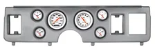 1979-86 Mustang Velocity White 6 Gauge Set Ford image 1
