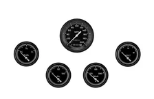 AutoCross Gray Five Gauge Set image 1