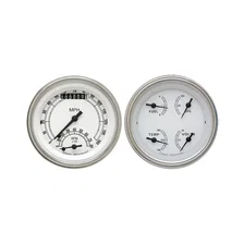 White Two Gauge Set image 1