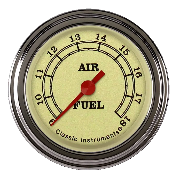 Vintage 2-1/8" Air Fuel Ratio Gauge