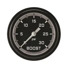 Autocross Gray 2-5/8" Boost Gauge (30 PSI) image 1