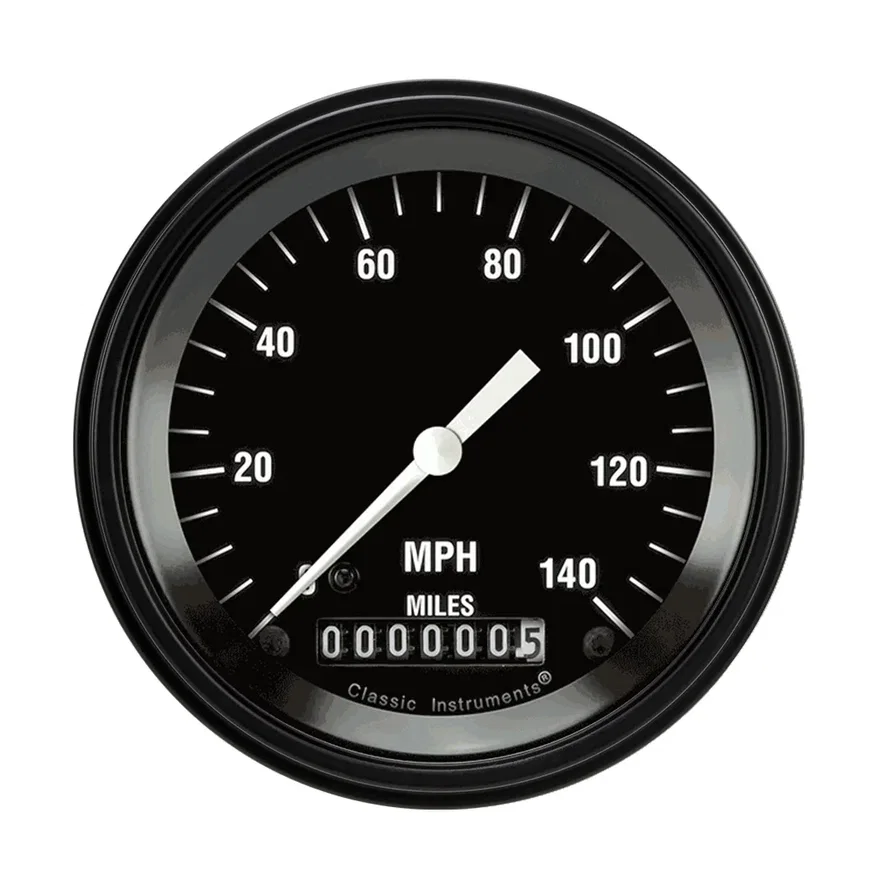 Hot Rod 3" Speedometer Gauge (140 MPH)