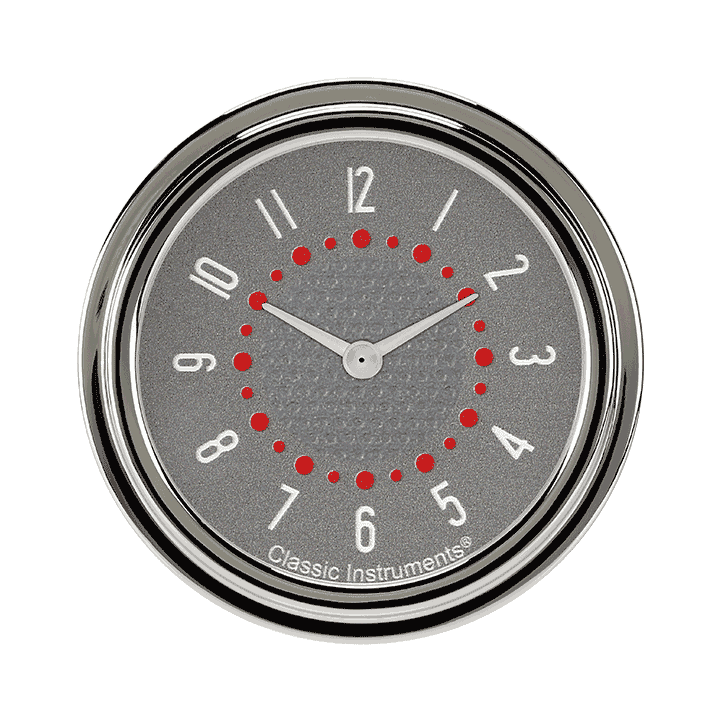 Bel Era III Matching Gray 2-5/8" Clock for Chevrolet Bel Air