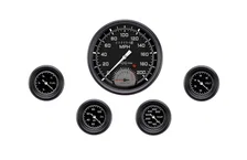 AutoCross Gray Five Gauge Set image 1