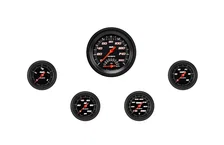 Velocity Black Five Gauge Set image 1