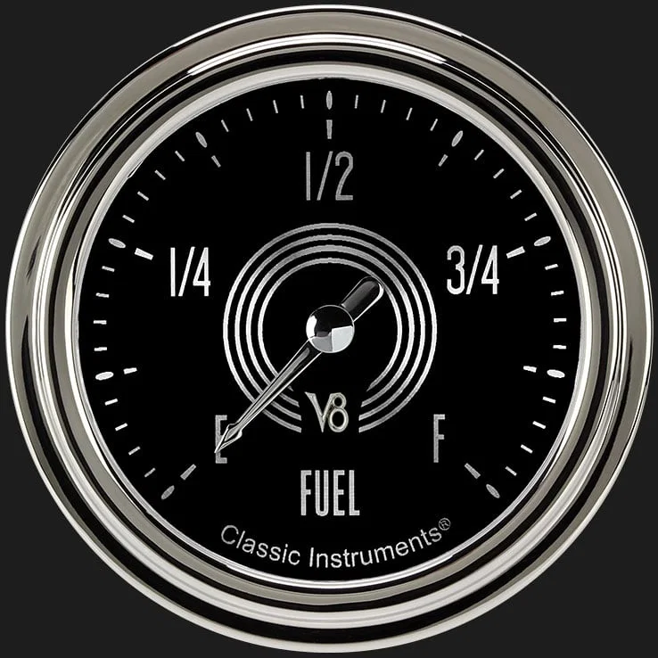 V8 Speedster 2-5/8" Fuel Level Gauge