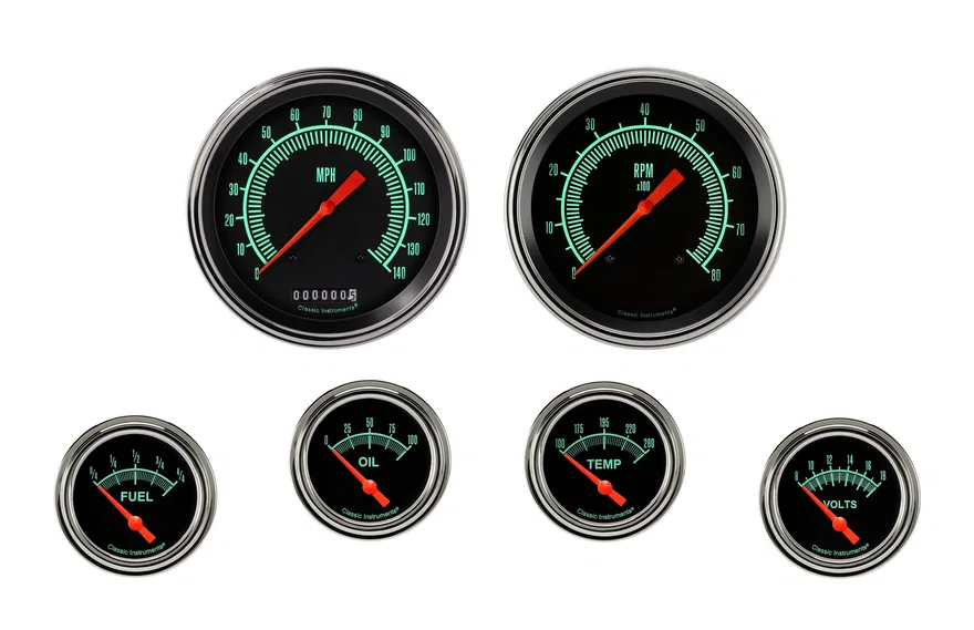 G/Stock Six Gauge Set
