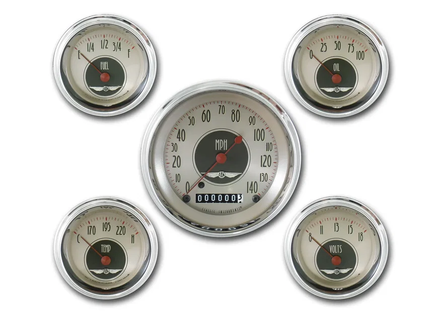 American Nickel Five Gauge Set