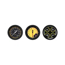 Autocross Yellow Six Gauge Set image 1