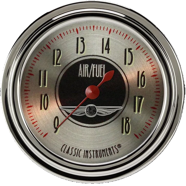 All American Nickel 2-5/8" Air Fuel Ratio Gauge