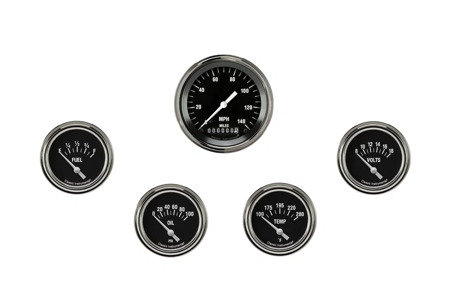 Hot Rod Five Gauge Set