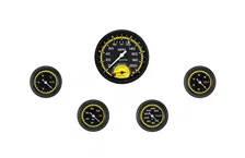 AutoCross Yellow Full Sweep Ultimate Gauge Set image 1