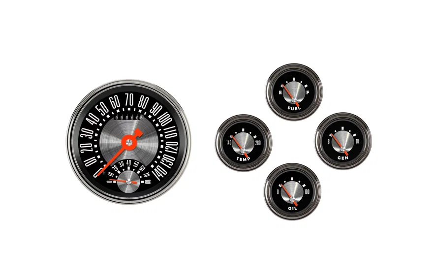 1961 - 1966 Ford Econoline Van Gauge Set OE Style