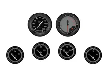AutoCross Gray Six Gauge Set image 1