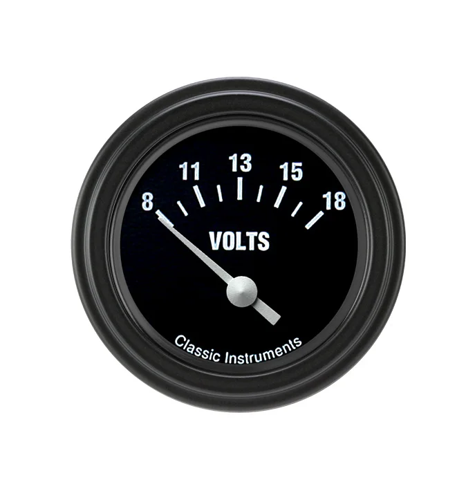 Hot Rod 2-1/8" Volt Gauge