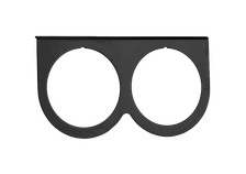 Matte Black Under Dash Panel / 2-Hole image 1
