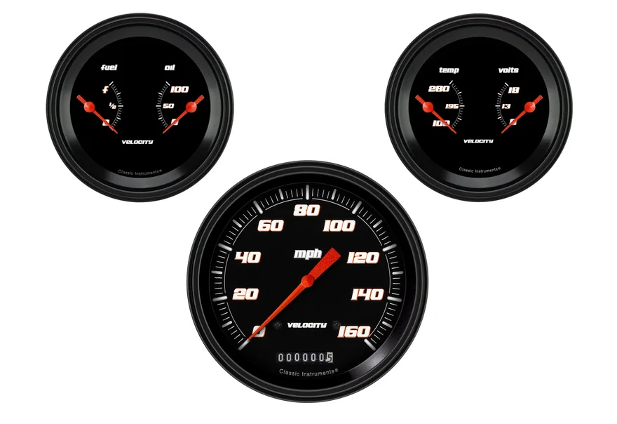 Velocity Black 5" Speed / 2 Duals-GM