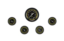 AutoCross Yellow Five Gauge Set image 1