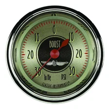 All American Nickel 2-1/8" Boost/Vac Gauge image 1