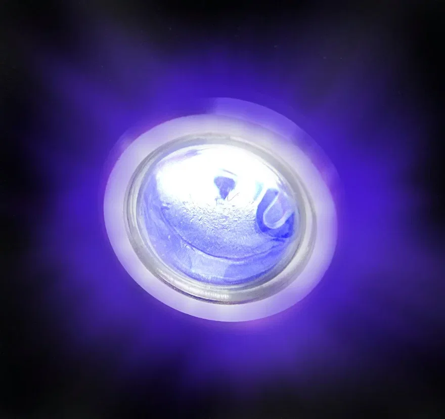 LED External Warning Light, Blue