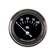 Hot Rod 2-1/8" Oil Pressure Gauge image 1