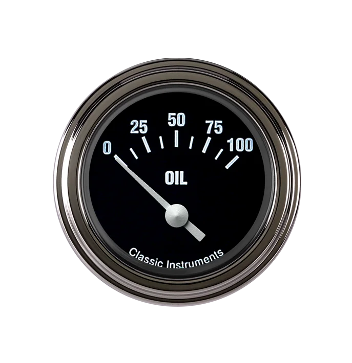 Hot Rod 2-1/8" Oil Pressure Gauge