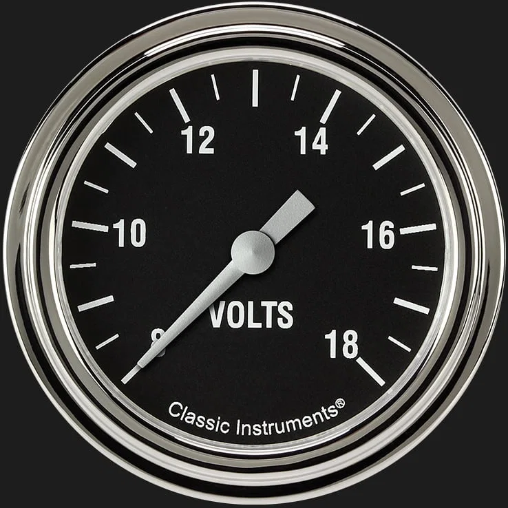 Hot Rod 2-5/8" Volt Gauge