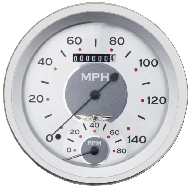 All American 5" Speedtachular Speedometer Gauge