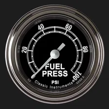 Traditional 2-1/8" Fuel Pressure Gauge (100 PSI) image 1