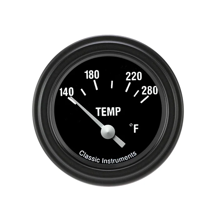 Hot Rod 2-1/8" Water Temperature Gauge