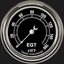 Traditional 2-5/8" Exhaust Gas Tempature Gauge image 1