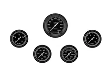 AutoCross Gray Five Gauge Set image 1