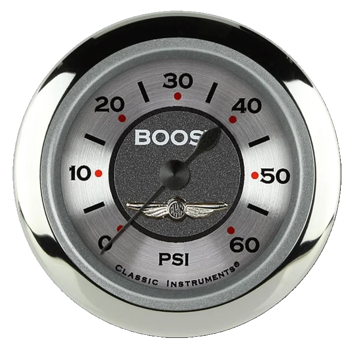All American 2-1/8" Boost Gauge (60 PSI)