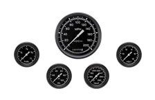 AutoCross Gray 3" Ultimate With 2-1/8" Fuel/Temp/Volt/Oil GM image 1