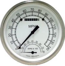 White 4-5/8" Speedtachular image 1