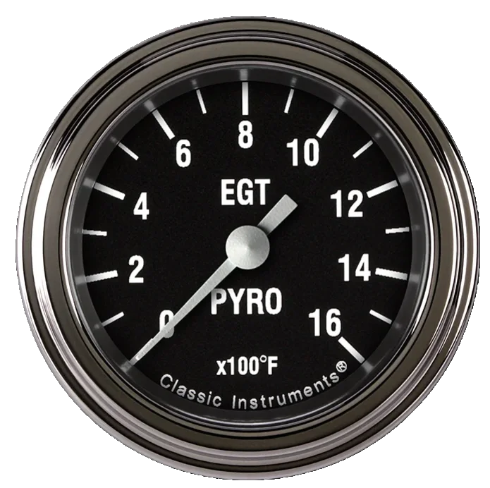 Hot Rod 2-1/8" Exhaust Gas Tempature Gauge