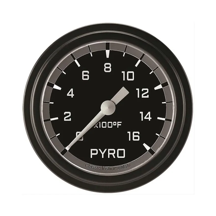 Autocross Gray 2-5/8" Exhaust Gas Tempature Gauge