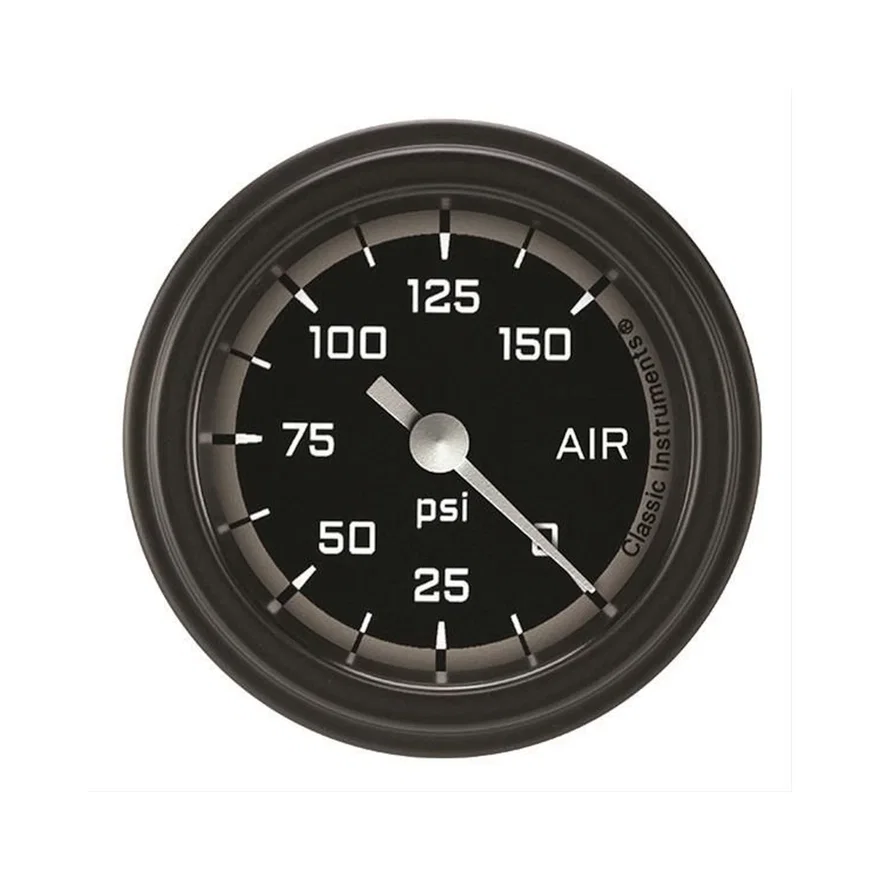 Autocross Gray 2-1/8" Air Pressure Gauge