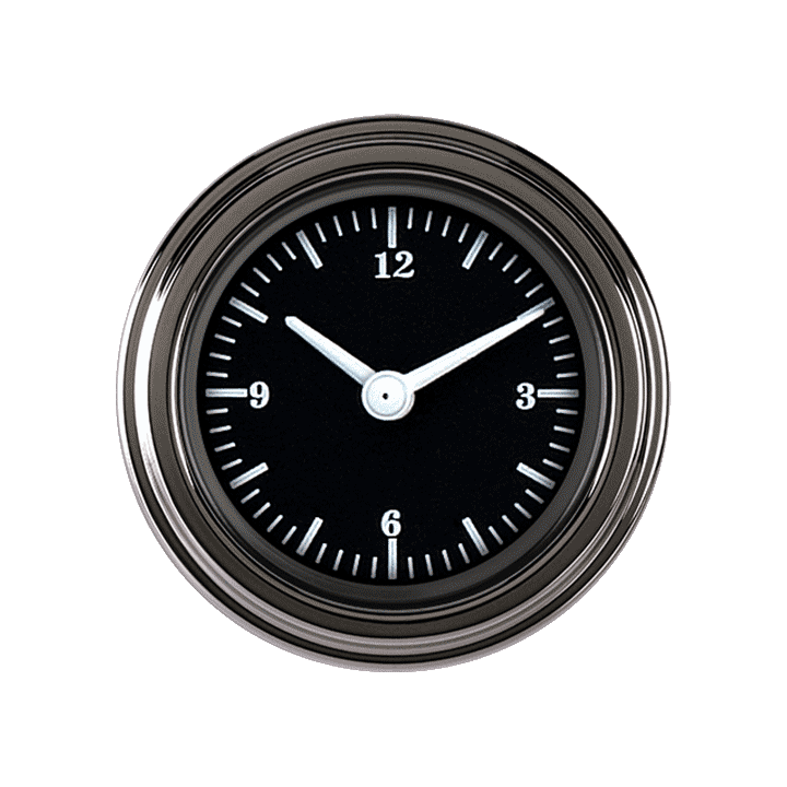 Hot Rod 2-1/8" Clock
