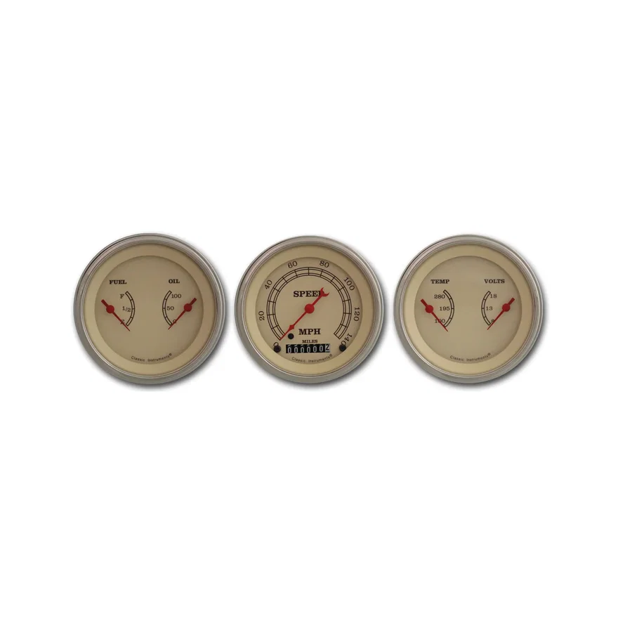 Vintage Series Three Gauge Set