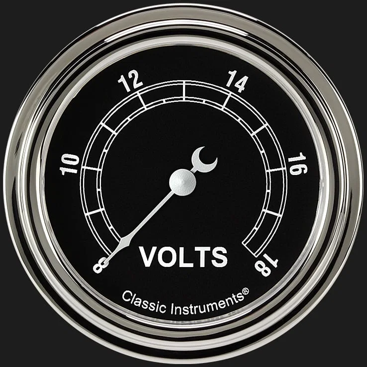 Traditional 2-5/8" Volt Gauge