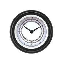 White 2-1/8" Clock W/Reset image 1