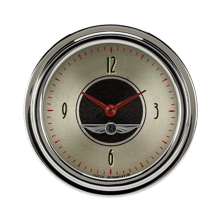 All American Nickel 2-5/8" Clock