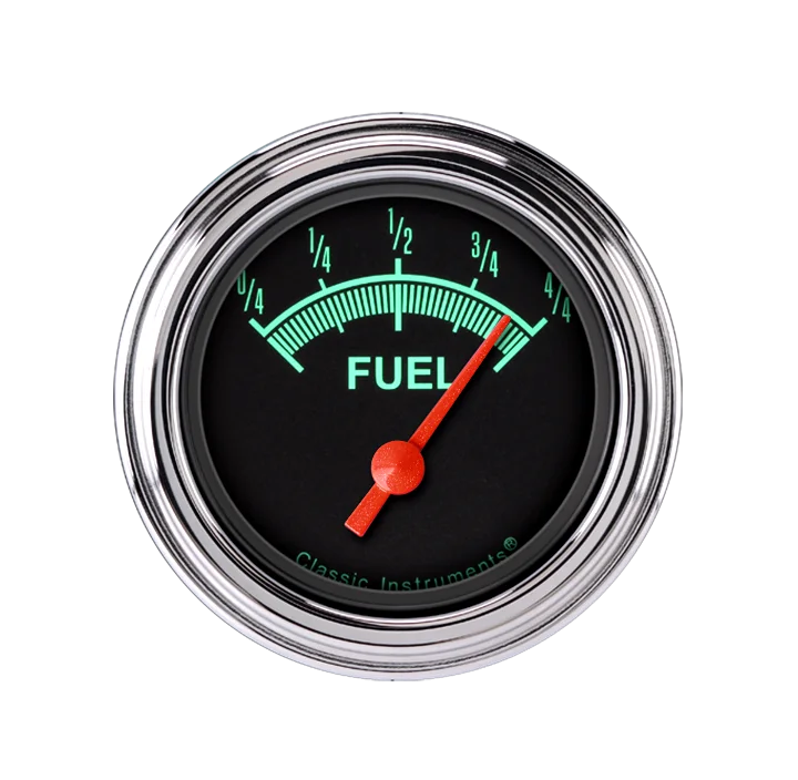 G/Stock 2-1/8" Fuel Level Gauge (0-90 Ohm)