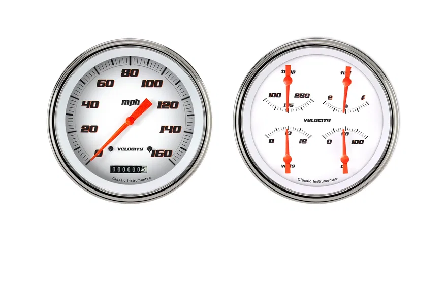 Velocity White Speedo / Quad-GM