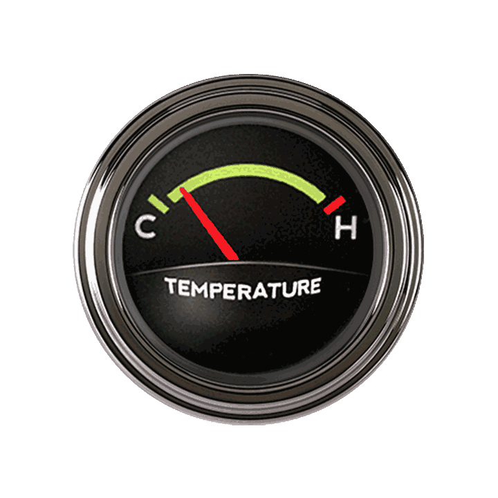Tetra Series, Authentic Temp Gauge
